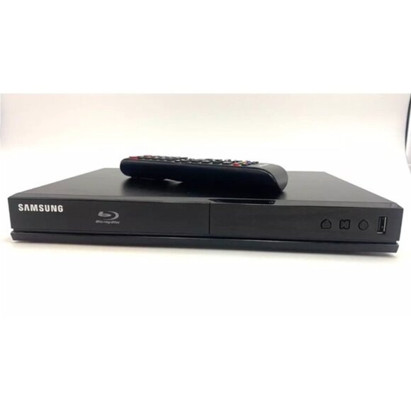 SAMSUNG BLU RAY DISC PLAYER (WITH REMOTE CONTROLLER) MODEL BD J4500R - Picture 1 of 7